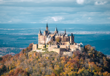 Popular train destinations in Germany