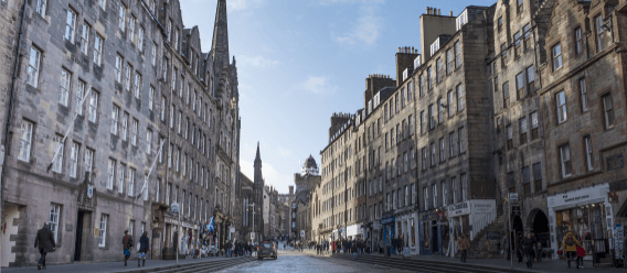 Trains pour The Royal Mile