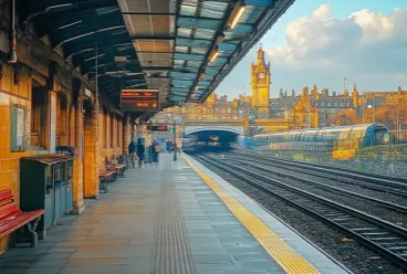 Trenes a Edimburgo (Waverley)