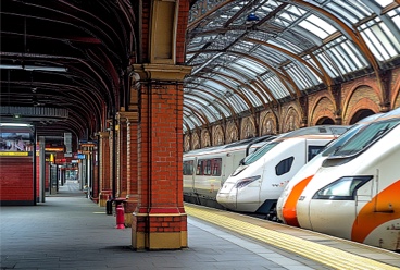 Trenes a Preston (Lancs)