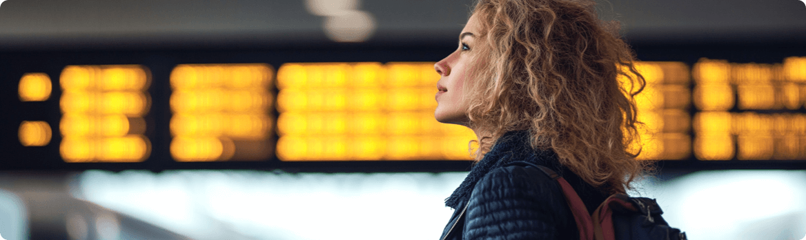 Consulta gli orari e le informazioni di viaggio