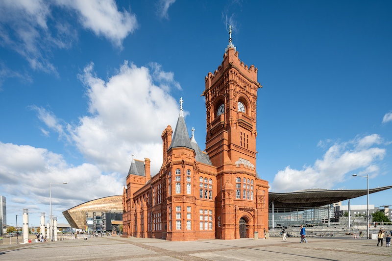 Trenes a Cardiff