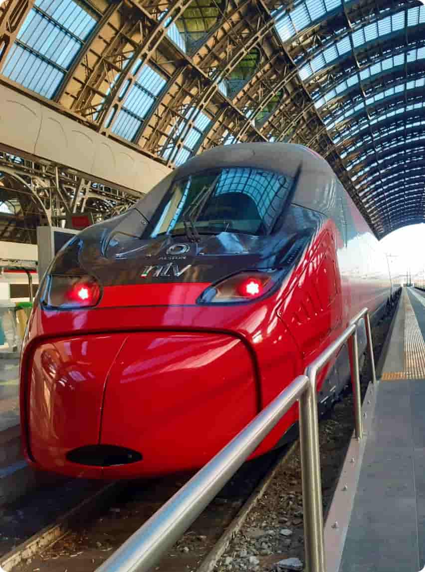 Trains Italo en Italie