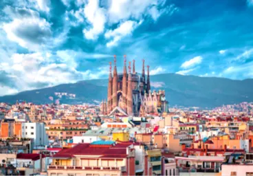 Destinos en tren populares en España