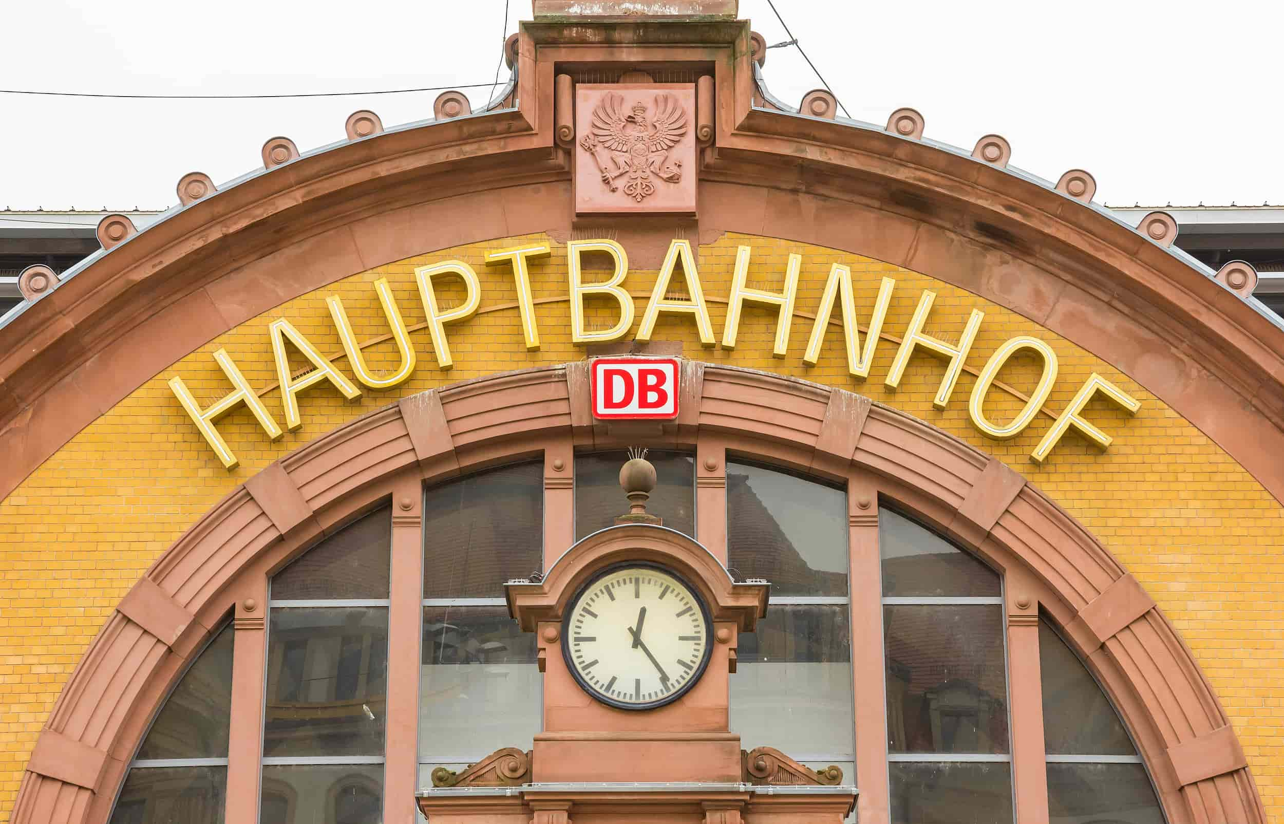 Gare centrale d'Erfurt