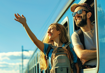 Pianificatore di viaggi in treno in Germania