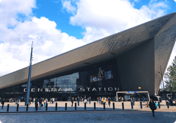 Itinéraires Eurostar populaires vers Gare centrale de Rotterdam