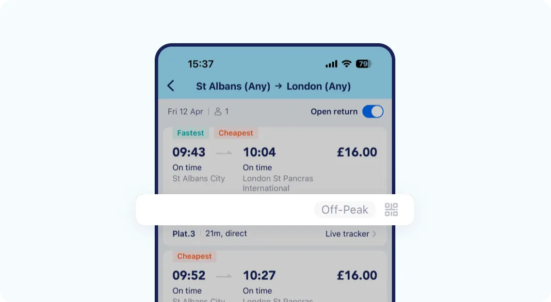 Off-Peak Train Tickets Meaning