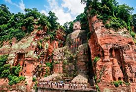 2D1N · Group Tours · Panda Encounter Tour: Round-trip High-speed Trains & Hiking at Leshan Giant Buddha · Visit Chengdu, Leshan Giant Buddha, Chengdu Panda Base.