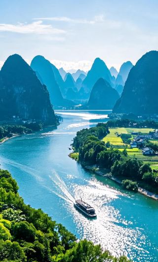 5D4N • Nanning in & out with round-trip HSR ticket + Yangshuo Li River Cruise + Yulong River Rafting