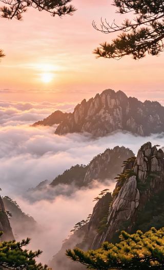 6D5N • In-depth Huizhou Landscape Tour,Huangshan + Wuyuan Huangling + Qiandao Lake + Hongcun ,Full Scenery Exploration