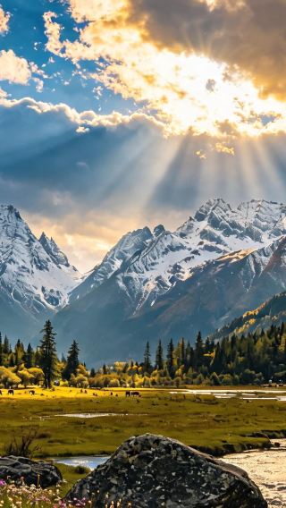 4D3N • Explore the Essence of Western Sichuan During Holidays: Visit Mount Siguniang, Yuzi West, Tagong Grassland, and Xinduqiao.