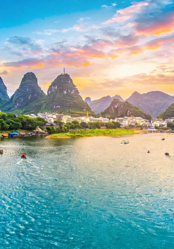 5D4N • Friday Special: CNY 300 Off Per Person. China + Guilin + Yangshuo + Guilin Li River Scenic Area