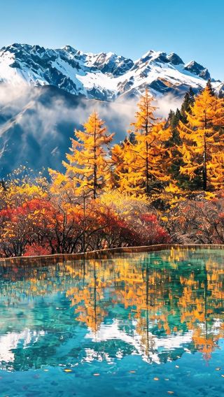 7 วัน 6 คืน • มนตร์เสน่ห์ฤดูใบไม้ร่วงในเสฉวน: เฉิงตู ภูเขาสี่ดรุณี จิ่วจ้ายโกว จุดชมวิวธารน้ำแข็งต๋ากู่ ใบไม้เปลี่ยนสีและยอดเขาหิมะ