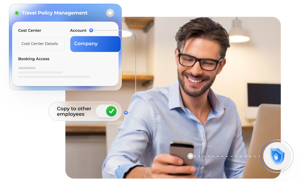 flexible business travel expense payment way