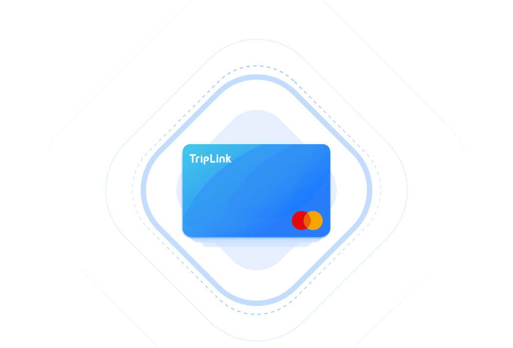 TripLink card with border