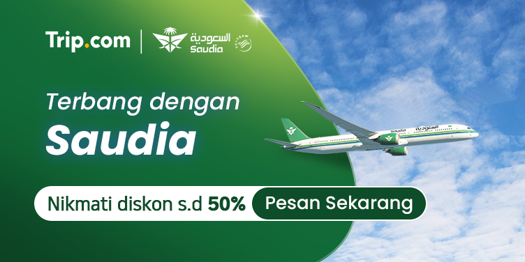 Terbang dengan Saudia
