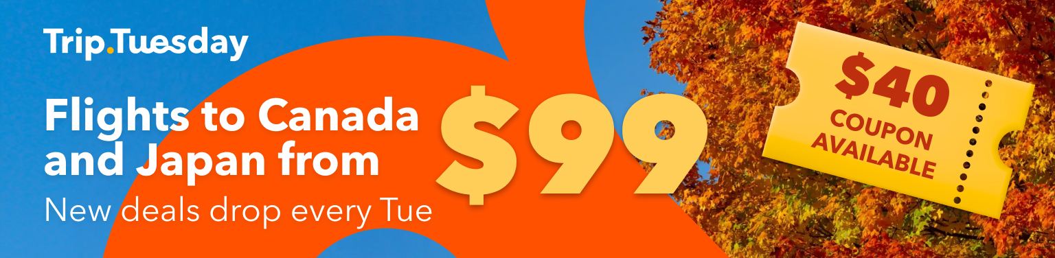 TripTuesday - $99 Flight every week