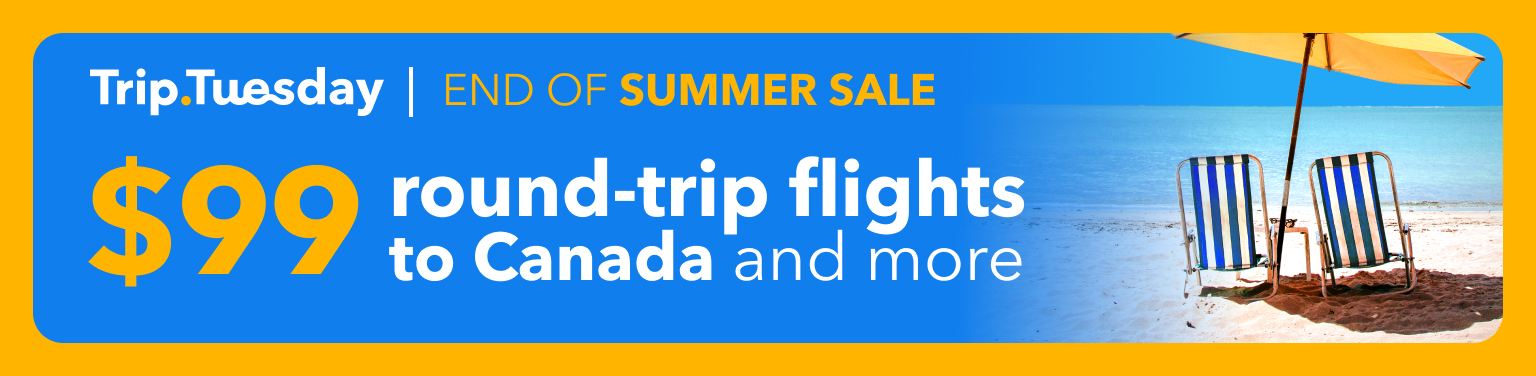 TripTuesday - Weekly $99 flight flash sale