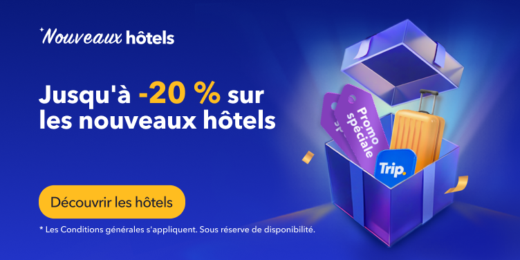 Jusqu'à -20 % sur les nouveaux hôtels