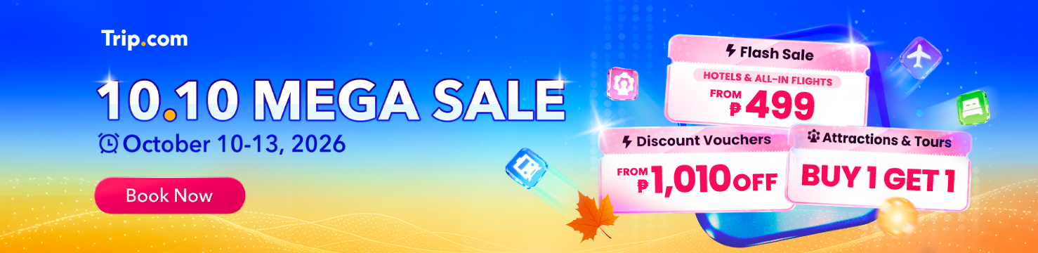 Trip.com 10.10 Mega Sale 2026: Flight, Hotel & Travel Deals | Trip.com