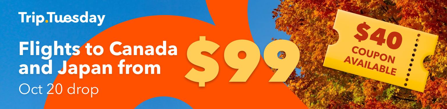TripTuesday - $99 Flight every week