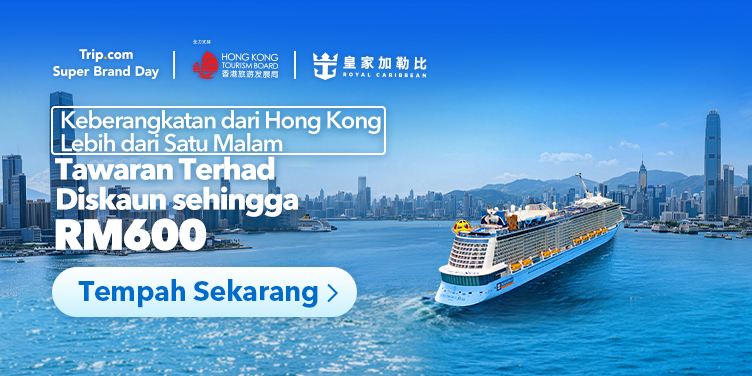 Trip.com | Super Brand Day x Royal Caribbean Tawaran Terhad Diskaun sehingga RM600