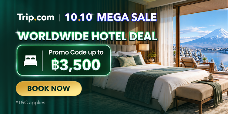 10.10 MEGA SALE 2026: Book Cheap Flights & Hotels Up to 50% Off | Trip.com