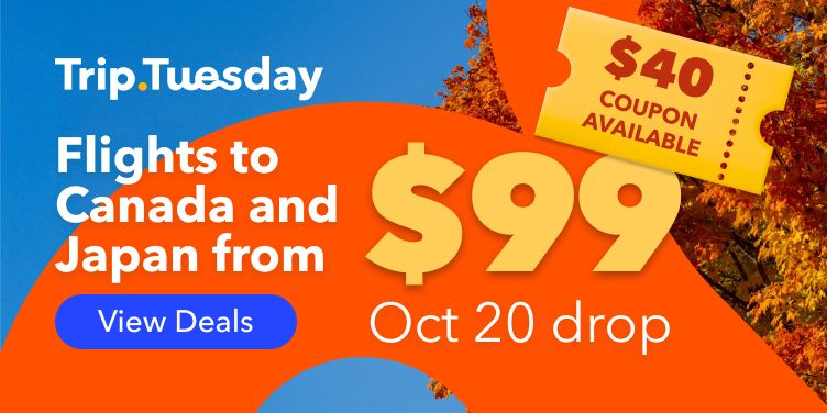 TripTuesday - $99 Flight every week