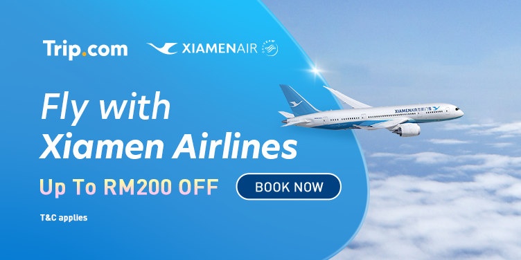 Terbang dengan Xiamen Airlines
