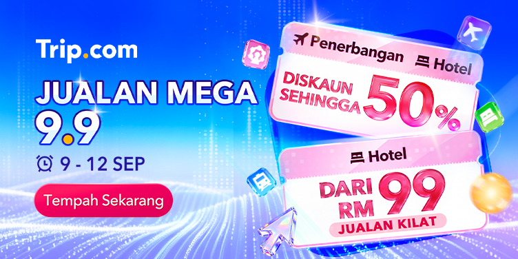 Jualan Mega Trip.com 9.9