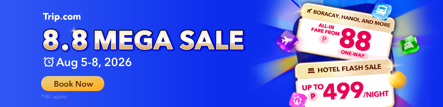 8.8 MEGA SALE | Trip.com