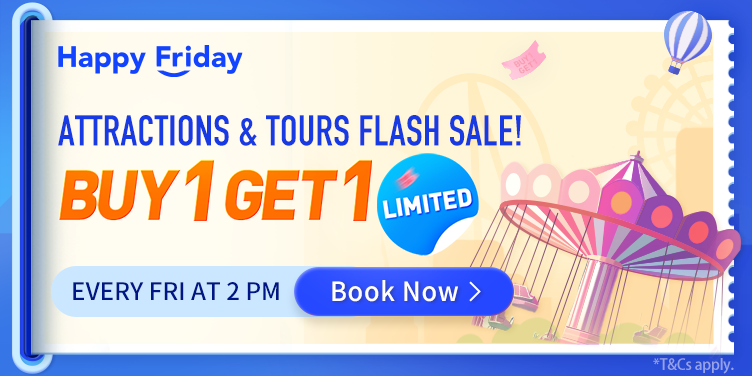 ATTRACTIONS&TOURS FLASH SALE!