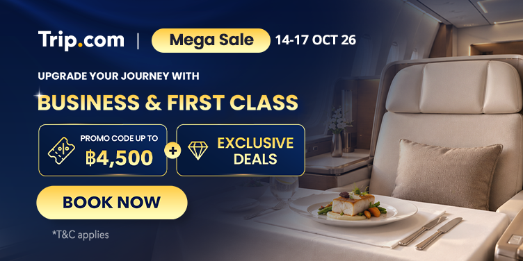 Premium Cabin Mega Sale | Trip.com