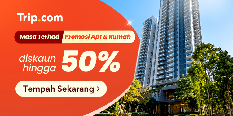 Tawaran Terbaik untuk Pangsapuri & Rumah | Diskaun Sehingga 50% untuk Penginapan
