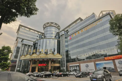 Dongfu Hotel (Guangzhou Huadu Plaza Cultural Tourism City) Eksterior Photos