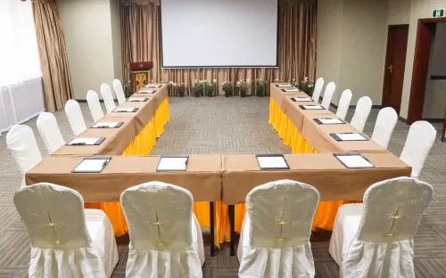 Dan Executive Hotel Apartment (Zhujiang New Town) Espaces Affaires Photos