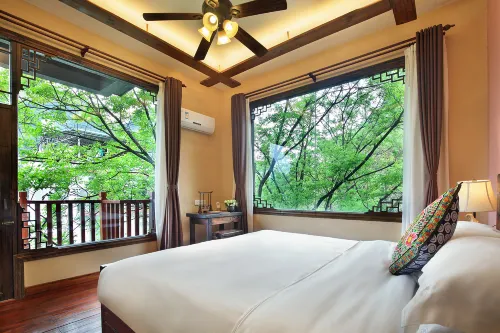 Yangshuo Mountain Nest Boutique Hotel Zimmer Photos