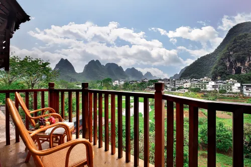 Yangshuo Mountain Nest Boutique Hotel Zimmer Photos