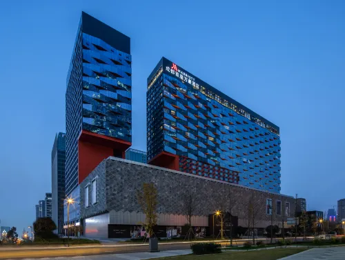 Chengdu Marriott Hotel Financial Centre Eksterior Photos