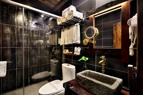 Yangshuo Mountain Nest Boutique Hotel Zimmer Photos