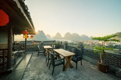 Yangshuo Mountain Nest Boutique Hotel Freizeit und Erholung Photos