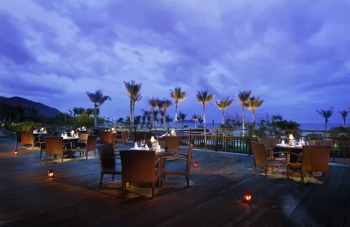 Hainan Narada Resort & Spa Perfume Bay Restauranger Photos
