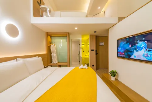 Rezen Shanglang Hotel(Chongqing Central Park Jiangbei Airport) Phòng Photos