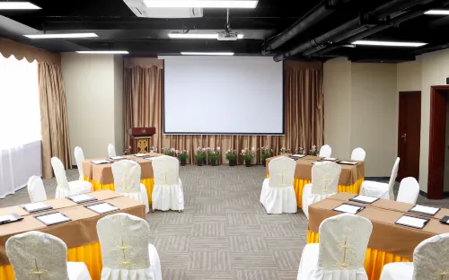 Dan Executive Hotel Apartment (Zhujiang New Town) Espaces Affaires Photos