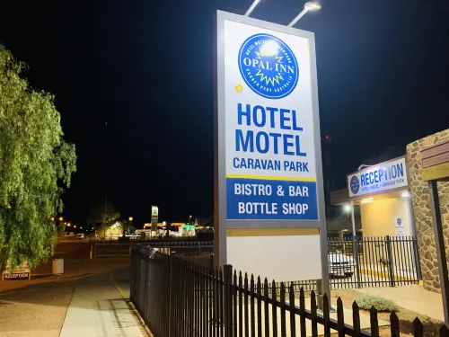 Opal Inn Hotel, Motel, Caravan Park Extérieur Photos