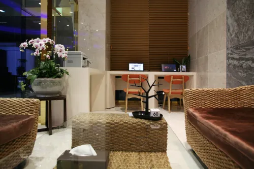 Benikea Hotel Yeosu Öffentliche Flächen Photos