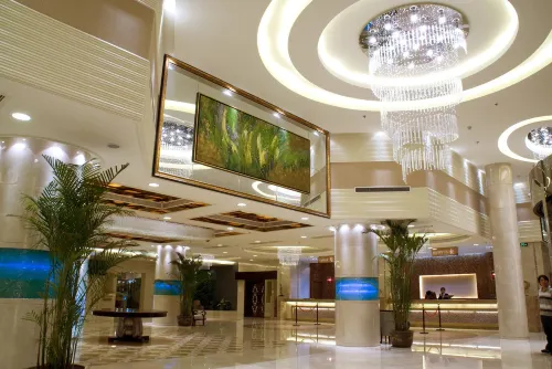 Qingdao Kuaitong International Hotel Öffentliche Flächen Photos