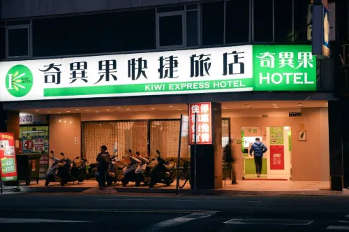 Kiwi Express Hotel Taichung Zhongzheng Eksterior Photos