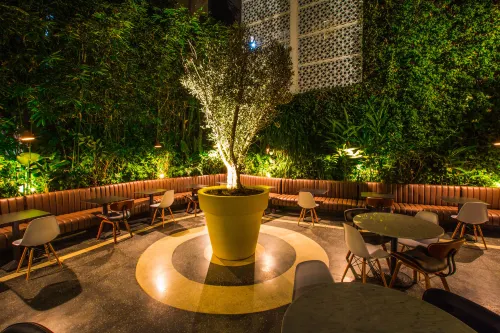 Boutique Hotel Gauthier Restaurant Terrasse Aree comuni Photos